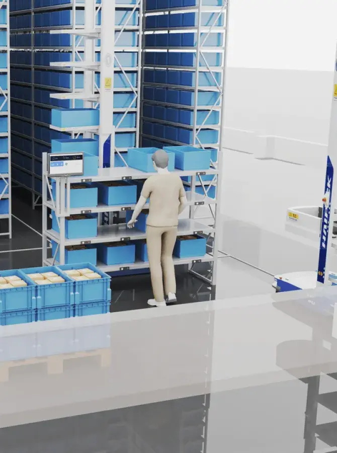 On-shelving Picking Workstation