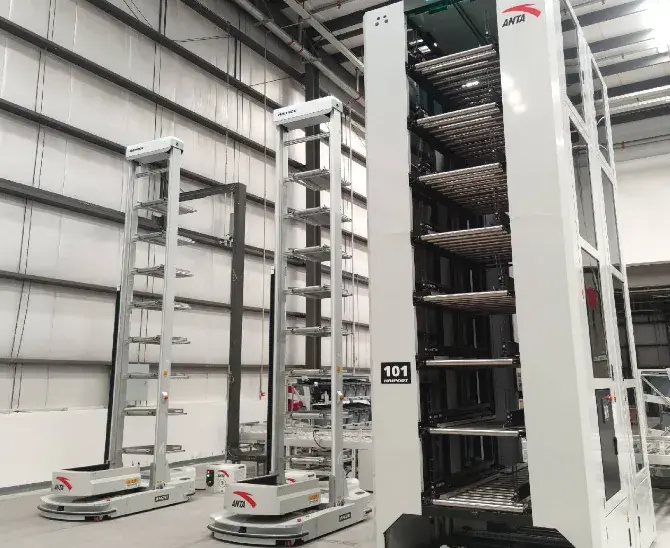 ANTA group regional logistics center automation