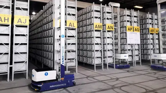 HAIPICK Landed in SF DHL Apparel Warehouse