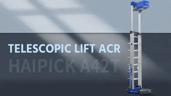HAI ROBOTICS Launches the World's First Telescopic Lift ACR Reaching New Picking Heights