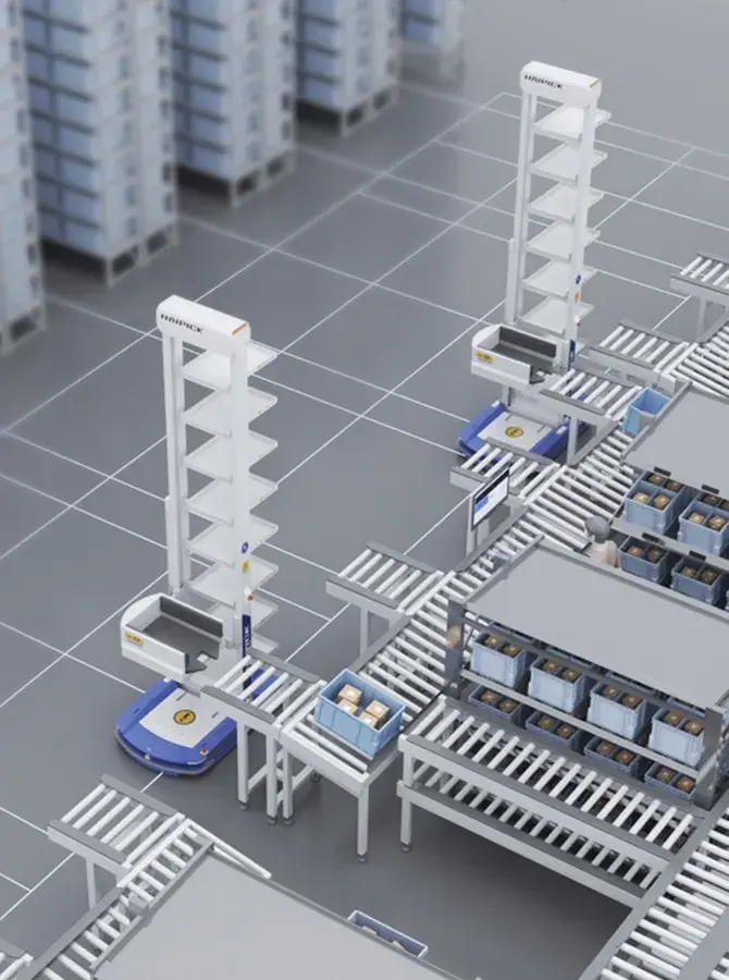 On-conveyor Picking Workstation
