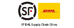 SF-DHL supply chain footwear project logo