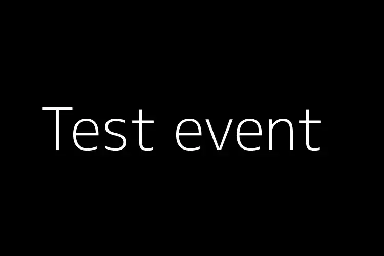 test